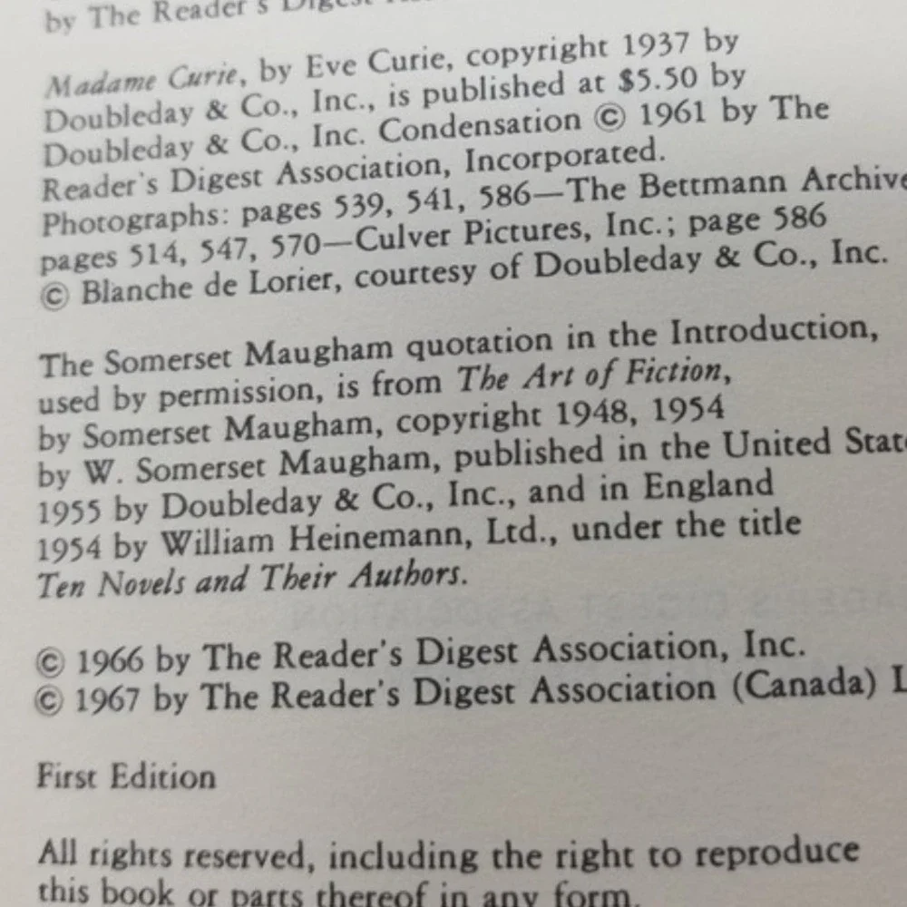 ReaderS Digest vintage reader